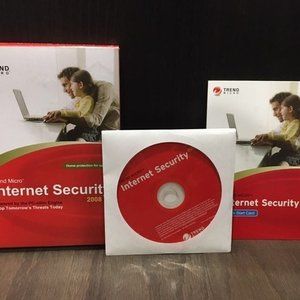 Trend Micro Internet Security 2008 Edition Computer Software